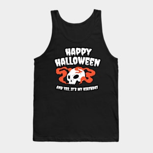 birthday halloween Tank Top